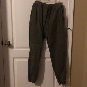 XXL dark green joggers